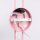 Wandlampe Stahl Rosa Schalter 2-flammig E14 T:80cm