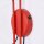 Wandlampe Stahl Rot Schalter 2-flammig E14 T:80 cm