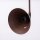 Wandlampe Stahl Braun Schalter 2-flammig E14 H:30cm