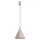 Pendelleuchte Stahl Taupe Modern E27 Ø24,5 cm rund