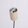 Pendelleuchte Stahl Taupe Modern E27 Ø24,5 cm rund