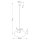 Pendelleuchte Stahl Salbei Modern E27 Ø40 cm rund