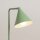 Tischlampe schwenkbar drehbar Stahl Salbei E14 H:35cm