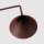 Tischlampe schwenkbar drehbar Stahl Braun E14 H:35cm