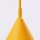 Stehlampe schwenkbar drehbar Stahl Gelb E14 H:165cm