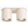 Deckenlampe Aluminium Beige 2-flammig GU10 L:26 cm