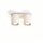 Deckenlampe Aluminium Beige 2-flammig GU10 L:26 cm