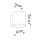 Wandlampe Up Down indirekt Aluminium Beige G9 10cm rund