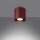 Deckenstrahler Aluminium Burgund GU10 L:10 cm rund