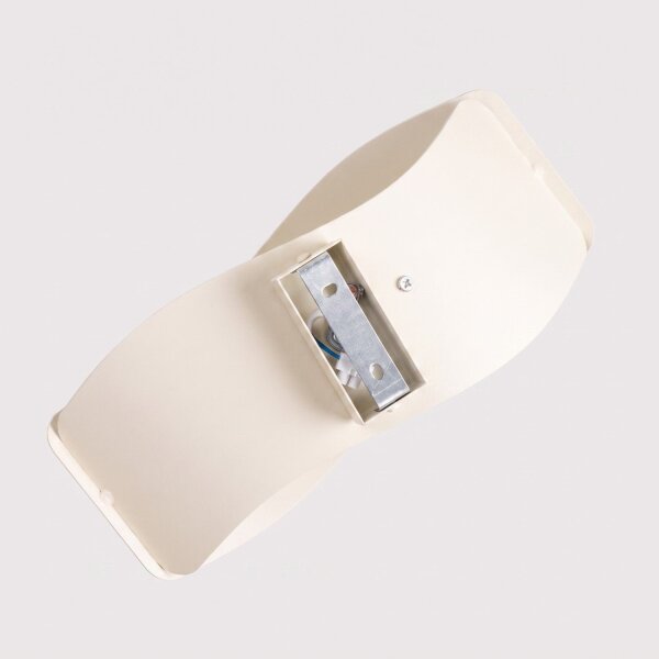 Wandlampe Up Down blendarm indirekt Stahl Beige G9 30cm