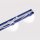 Deckenlampe Glas Stahl Ultramarin 3-flammig G9 L:50cm