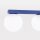 Deckenlampe Glas Stahl Ultramarin 4-flammig G9 L:88cm