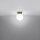 Deckenlampe Glas Stahl Olivgrün satiniert G9 B:12cm