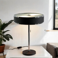 Lampe de table en graphite &Oslash;35cm H:47cm Lampe LORSAN