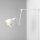 Applique murale blanche Design moderne Lampe de lecture murale