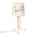 Lampe de table CRINE Shabby Chic 42cm fleurs