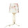 Lampe de table CRINE Shabby Chic 42cm fleurs