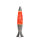 Verspielte Lavalampe ANGELINA Orange Glitter 40cm Retro