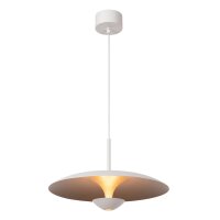 LED Hängelampe verstellbar indirekt Weiß 2700K...