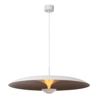 LED Hängelampe verstellbar Weiß 2700K...