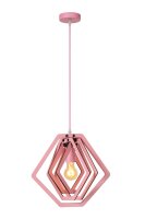 Pendelleuchte Kinder Rosa Mädchen E27 L:33,5 cm