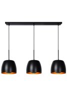 Hängelampe Metall Schwarz E27 L:104 cm modern