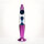 Lampe à lave lilas foncé H:36cm Lampe rétro Timmy