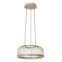 LED Pendelleuchte dimmbar Alu Taupe 2200-4000K Ø40 cm