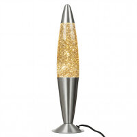 Elégante lampe à lave paillettes en 40cm G9...