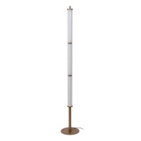 LED Stehleuchte dimmbar Glas Champagner 2200-3000K
