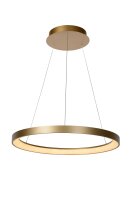 LED Kronleuchter verstellbar Messing 2700K Ø58 cm