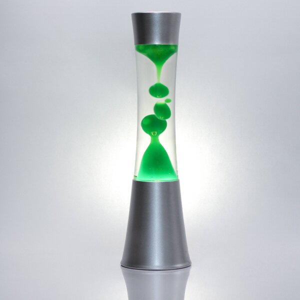 Lampe à lave fraîche Vert SANDRO 39cm Lumière dambiance