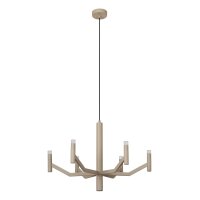 Kronleuchter verstellbar Taupe G9 GU10 Ø60 cm