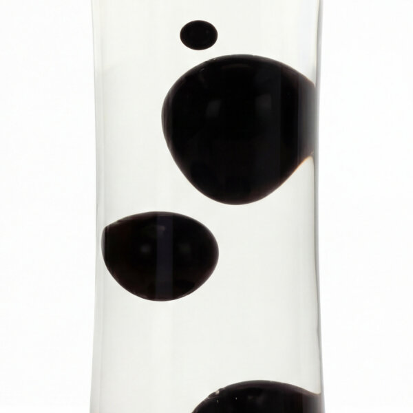 Lampe à Lave Noir Violet Foncé SANDRO 39 cm Design Rétro