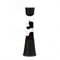 Lampe à Lave Noir Violet Foncé SANDRO 39 cm...