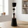 Lampe à Lave Noir Violet Foncé SANDRO 39 cm Design Rétro
