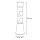 Lampe à Lave Noir Violet Foncé SANDRO 39 cm Design Rétro