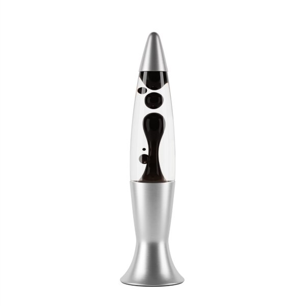 Elégante lampe à lave noire 40cm G9 Retro ROXY