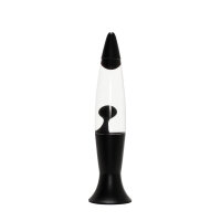 Elégante lampe à lave noire 40cm G9 Retro ROXY