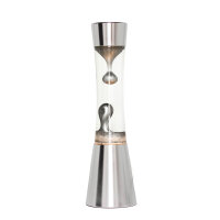 Lampe à lave argentée SANDRO 39cm table...