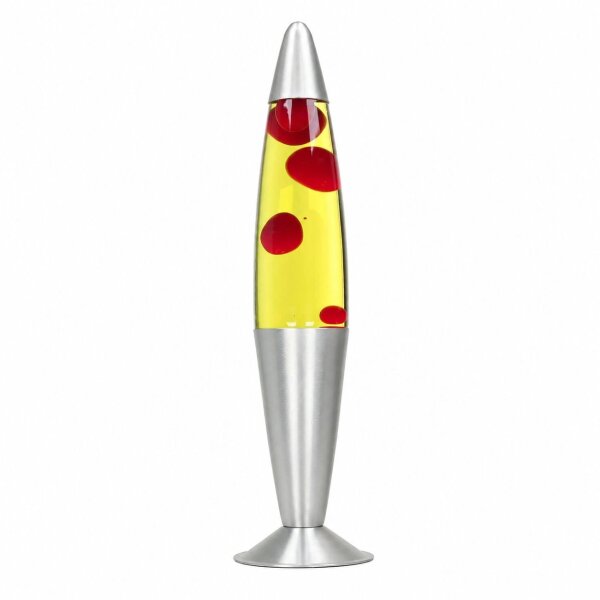 Lampe à Lave Rétro Rouge Jaune Lumière dambiance JENNY