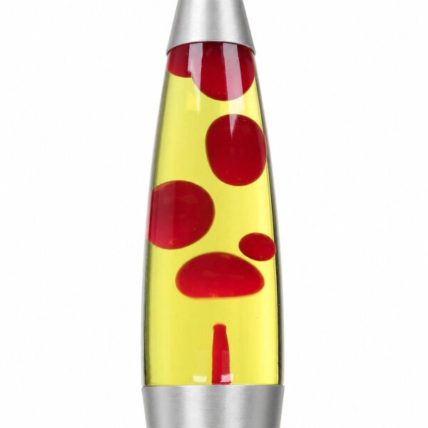 Lampe à Lave Rétro Rouge Jaune Lumière dambiance JENNY
