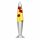 Lampe à Lave Rétro Rouge Jaune Lumière dambiance JENNY