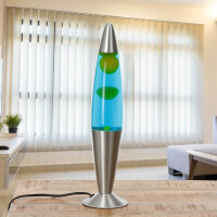 Lampe à lave fraîche Bleu Jaune Design...