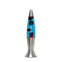 Lampe à Lave Rétro Bleu Rouge 40cm G9...