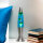 Lampe à Lave Bleu Vert 40cm G9 Rétro ANGELINA
