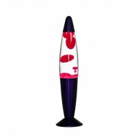 Joyeuse lampe à lave TIMMY bleue 36cm petite table