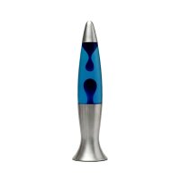 Lampe à Lave décorative Bleu Blanc 40cm G9...