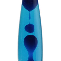 Lampe à Lave décorative Bleu Blanc 40cm G9...
