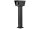 Colonne de prises noire ext&eacute;rieure en acier inoxydable double IP44